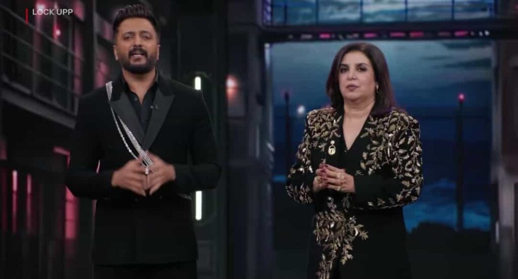 Lock Upp Season 2  Farah Khan and Ritesh Deshmukh 