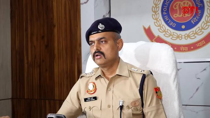 Student Protest News in Hindi, DCP Sachin Sharma