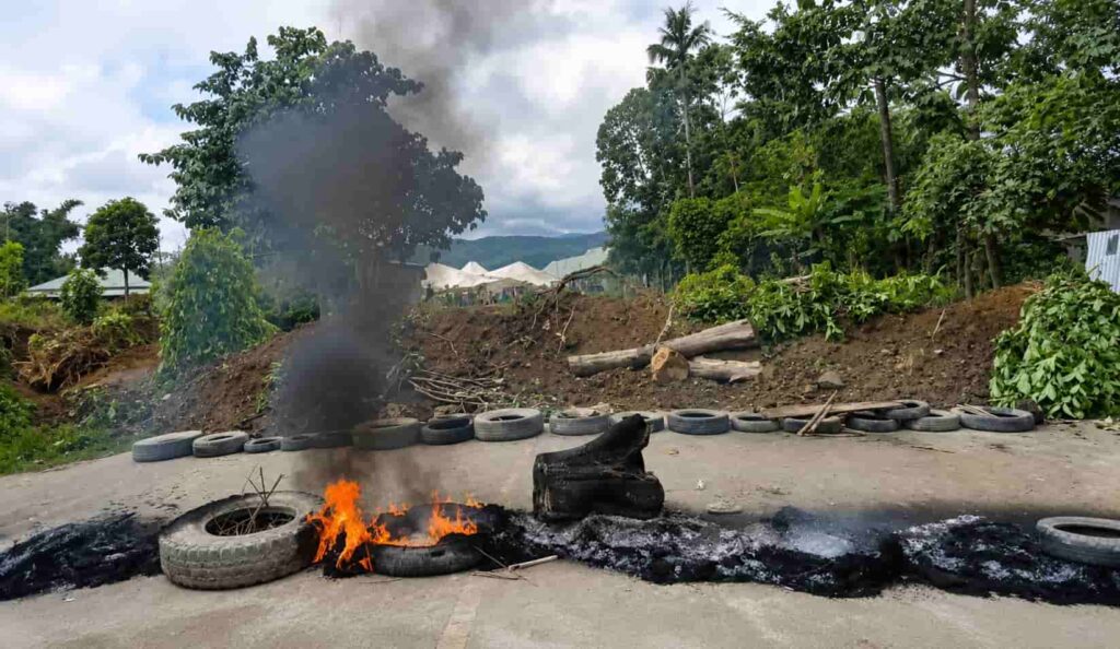 Manipur Protest News in hindi