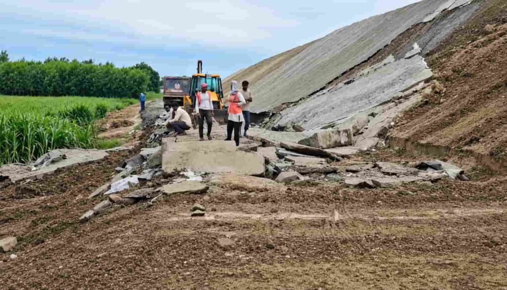 Shamli Highway Landslide