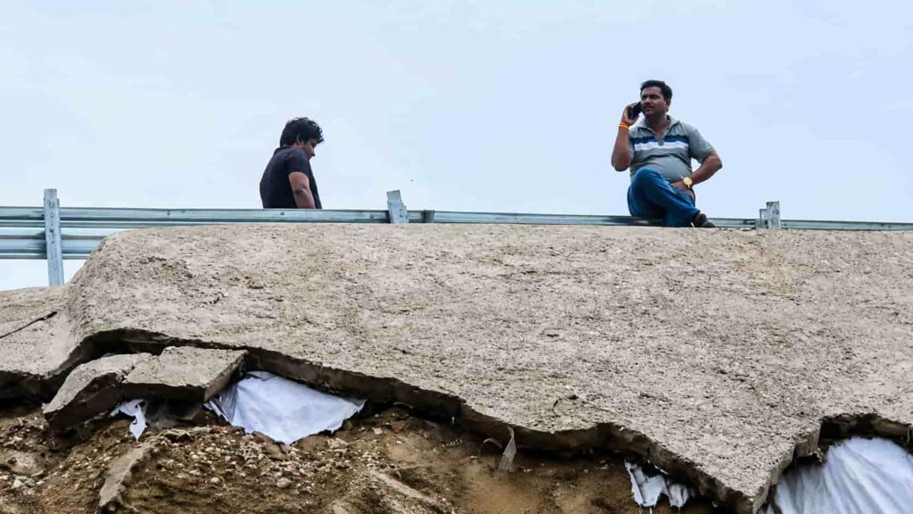 Shamli Highway Landslide