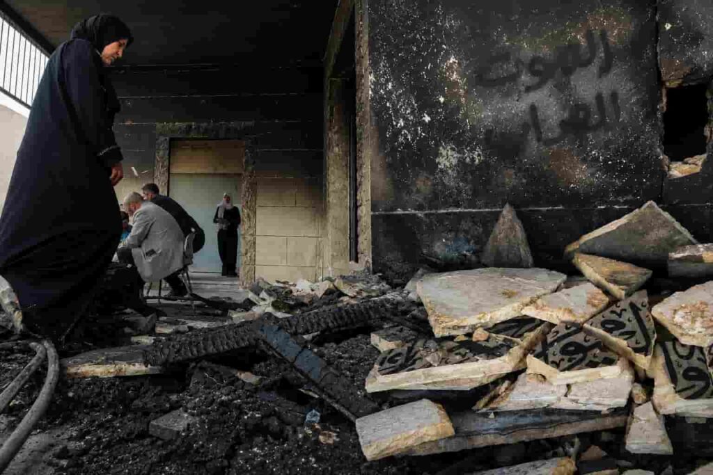 West Bank Mosque Attack