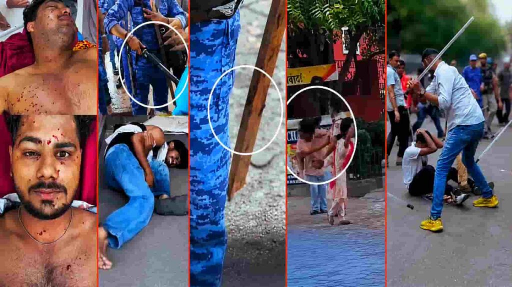 Peaceful Protest vs Police Action